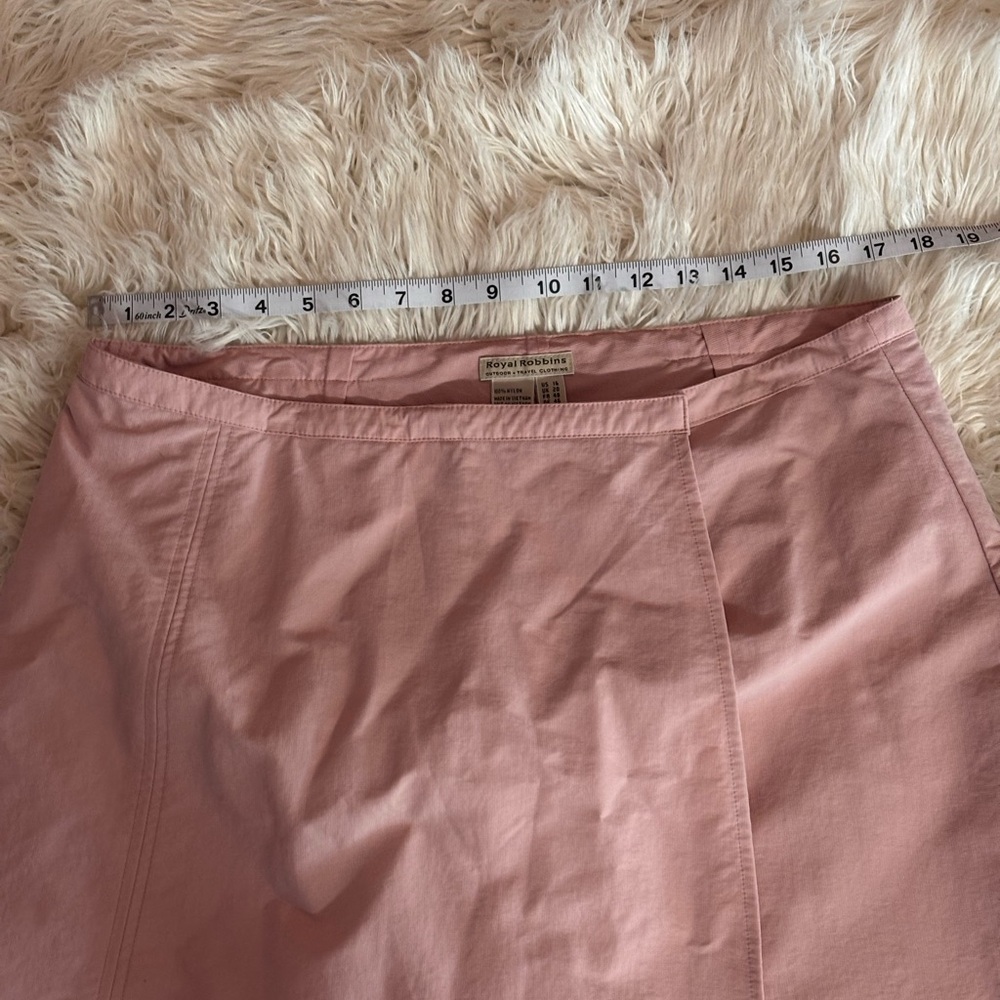 Royal‎ Robbins Skort Womens Pink Stash Pockets Quick Dry Nylon Travel/Golf